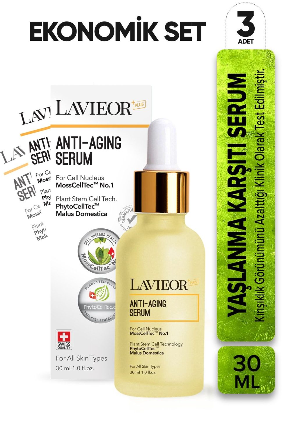 Anti-aging Serum 30ml 3 Lü Paket - Görsel 4
